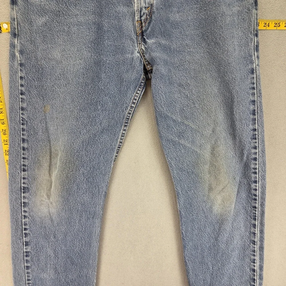 Vintage Levis 505 Jeans‎ Mens 36x32 Blue Medium Wash Regular Straight Zip Fly